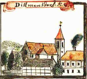 Dittmansdorf K.e - Kościół, widok ogólny